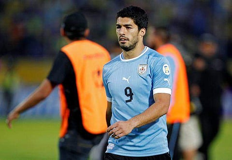Uruguay striker Luis Suarez (File Photo | AP)