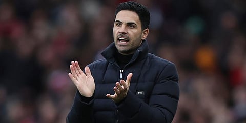 Arsenal manager Mikel Arteta (File Photo | AP)
