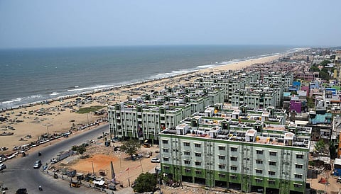 According to the report, Tamil Nadu ranks fourth in India experiencing worst coastal erosion after West Bengal, Puducherry and Kerala. (Photo | EPS)