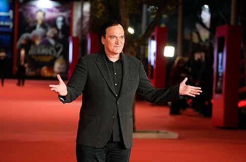 Filmmaker Quentin Tarantino.