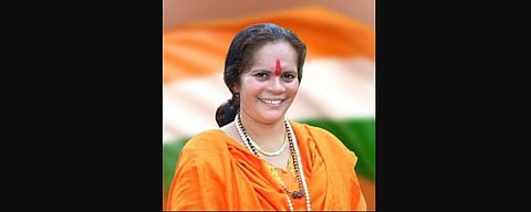 VHP leader Sadhvi Prachi. (Photo | Sadhvi Prachi Twitter)