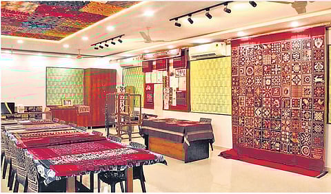 The Telia Rumal Handloom Gallery
