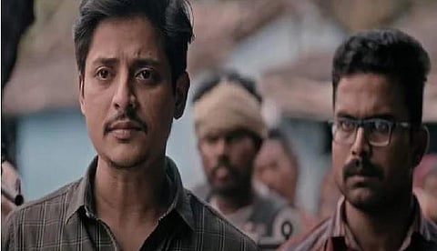 A still from the movie 'Daman'