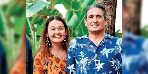 Jose Felipe Pereira and wife Madina Ziganshina | Express+