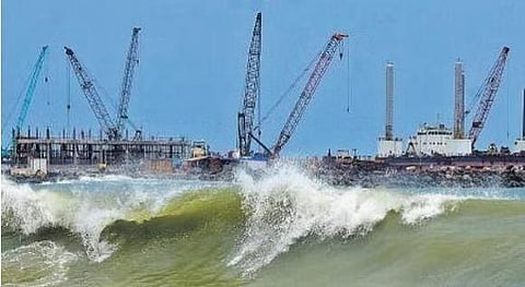 Vizhinjam port-appointed institute says work not reason for erosion