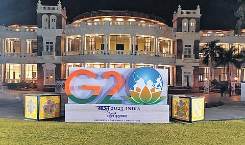 The Kushabhau Thakre International Convention Centre in Bhopal