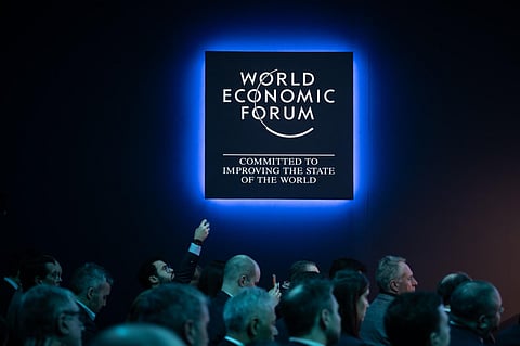 Participants are seen during a session of the World Economic Forum (WEF) annual meeting in Davos on January 17, 2023. (Photo | AP)