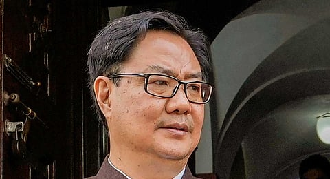 Union Law Minister Kiren Rijiju. (Photo | PTI)