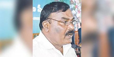 Minister for Social Welfare Merugu Nagarjuna