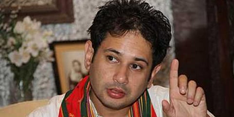 Tipra Motha Party chief Pradyot Bikram Manikya Debbarma. 