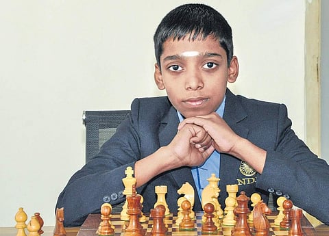 R Praggnanandhaa. (File Photo)