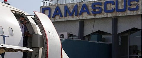 Damascus International Airport (Photo | AFP Twitter))