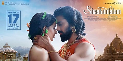'Shaakuntalam' poster. (Photo | Samantha Twitter)