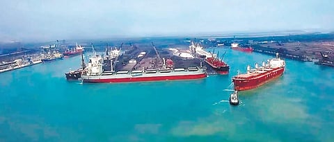 A view of the Paradip Port in Odisha | Express