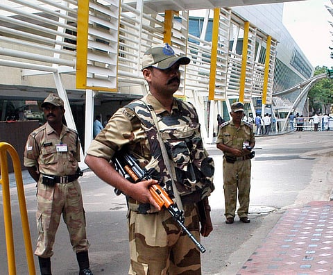 Security at Coimbatore Airport  (File Photo | J Manoharan, EPS)