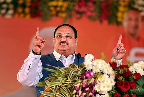 BJP President JP Nadda. 