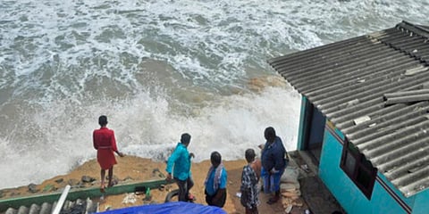 Though Odisha typically has a pro-gradation coast due to the disposal of sediment and discharge from Mahanadi river, it is now turning into a hotspot of coastal erosion. (Photo | EPS)