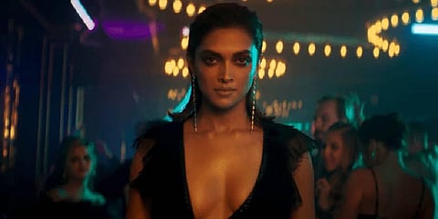 Actor Deepika Padukone in 'Pathaan'.