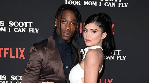 Travis Scott and Kylie Jenner. (Photo | AP)