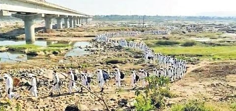 Keslapur Nagoba jatara begins in Telangana