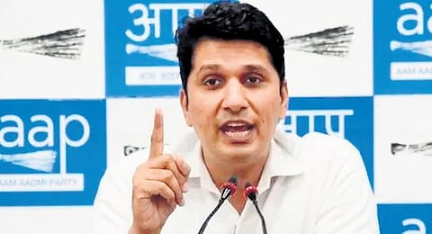 AAP senior leader Saurabh Bhardwaj  | Express