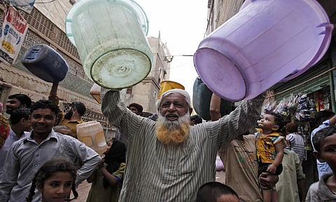 'Only 25 per cent of Balochistan's dwellers have access to clean drinking water,' a civil society member said.