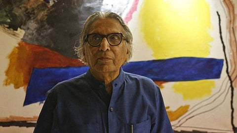Indian architect Balkrishna Doshi. (Photo | AP)