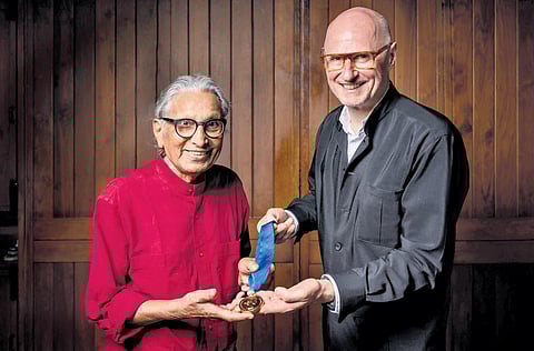RIP, BV Doshi -- the architect, the artist