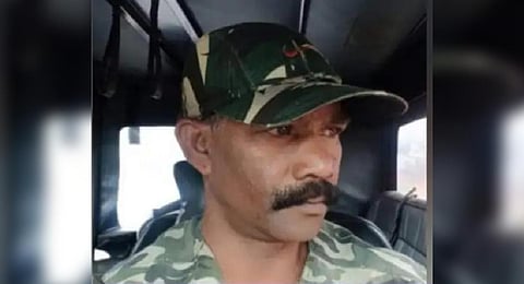 Tribal forest watcher Sakthivel