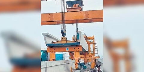 Metro’s first overhead U-girder to be launched near Bellandur