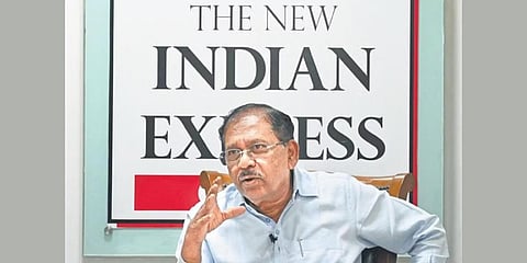 Former Karnataka deputy chief minister Dr G Parameshwara