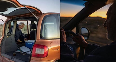 Hugo worked as a journalist in Cape Town and then in Namibia for almost 30 years before retiring to this remote region. (Photos | AFP)