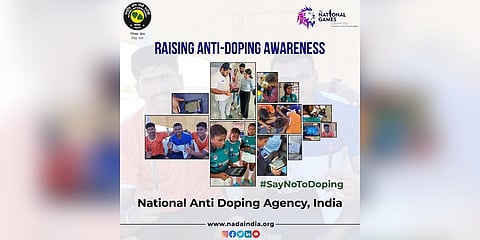 The National Anti-Doping Agency (NADA)  (Photo | NADA India Twitter)