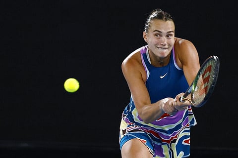 Aryna Sabalenka on Saturday came from a set down to beat Elena Rybakina in the final of the Australian Open women's singles event at the Rod Laver Arena. Her 2023 Australian Open championship was all about persistence. Check out some pictures of the 24-ye