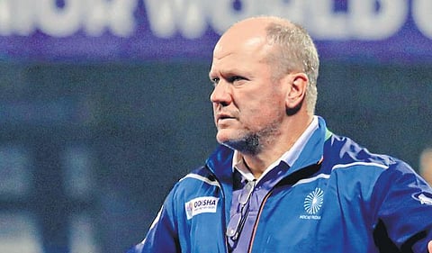 Chief coach of Indian men's hockey team, Graham Reid. (File Photo)