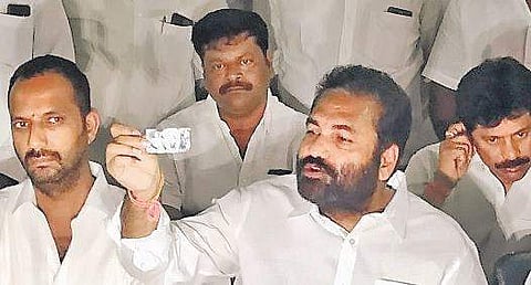YSRC MLA Kotamreddy Sridhar Reddy.(File Photo | EXPRESS)