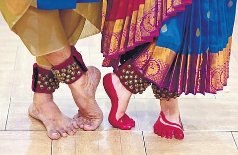 Breaking barriers with the chilanga: Meet ‘Bharatanatyam’ couple Shabana & Shafeekudeen