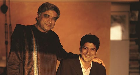 Father-son duo, Javed Akhtar and Farhan Akhtar. (Farhan Akhtar Instagram)