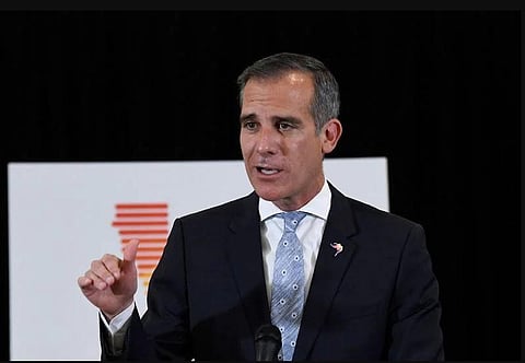 Eric Garcetti (Photo | AFP)