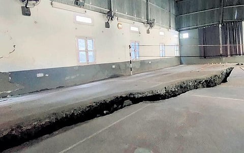 121 houses have developed serious cracks in Joshimath and as many as 22 families have left their homes and moved elsewhere, officials said | Express