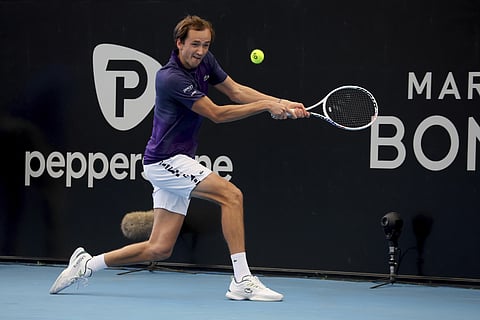 Russia's Daniil Medvedev (Photo | AP)