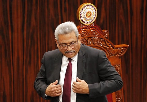 Former Sri Lanka President Gotabaya Rajapaksa returns to Sri Lanka from Dubai