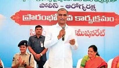 Health Minister T Harish Rao