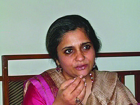 A file photo of human rights activist Teesta Setalvad. (Express Photo)