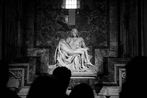 The first indian who saw the pieta of michelangelo