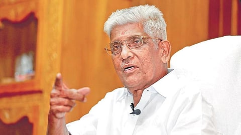 G Sukumaran Nair, general secretary of the Nair Service Society 