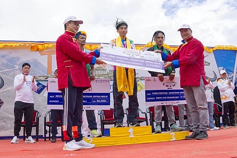 Tawang Marathon (Photo | Express)