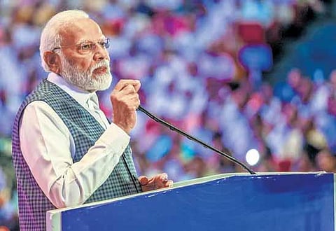 Prime Minister Narendra Mod. (Photo| PTI)