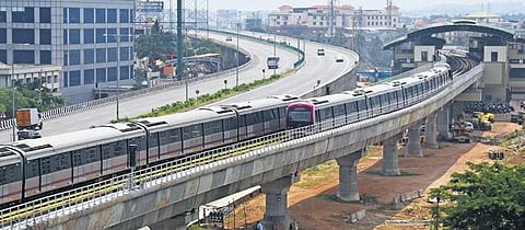 Baiyappanahalli - K R Pura and Challaghatta - Kengeri stretches of Bengaluru Metro’s East-West corridor became operational on Monday | Vinod kumar T