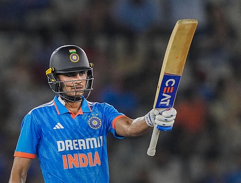 Indian cricket player Shubman Gill. (File photo)